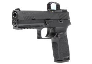 Samonabíjecí pistole SIG SAUER P320C NITRON RXZP, 3,9" + ROMEO ZeroPro, 9x19, černá