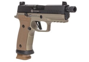 Samonabíjecí pistole SIG SAUER P320 AXG COMBAT, 4,6", 9x19 , černá